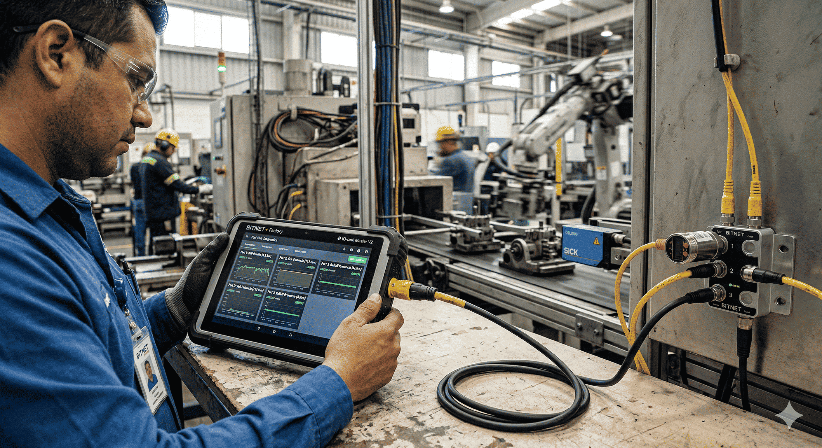IO-Link: La Conectividad Inteligente para la Industria 4.0 con BitNet+